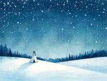 Advent Winterwald Tipi