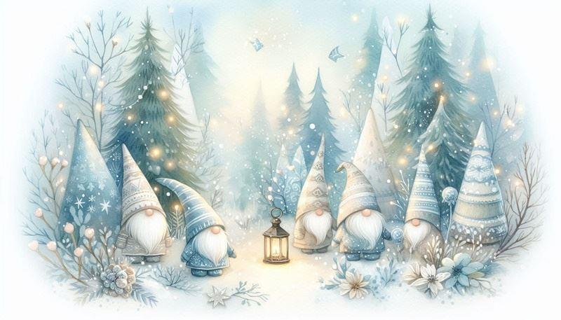 Advent Winterwald Wichtelkinder