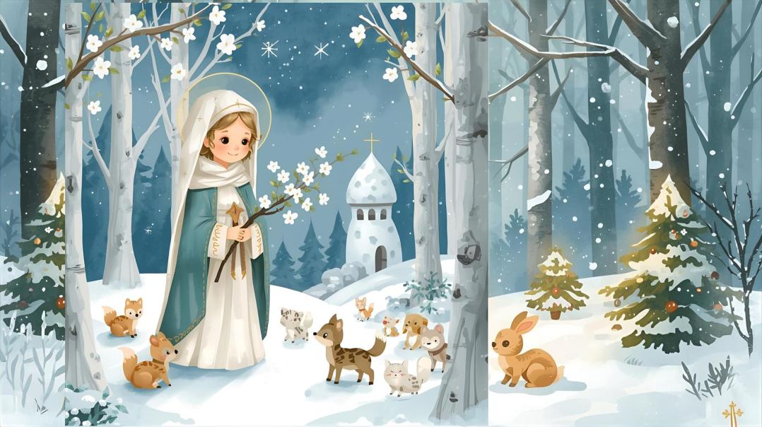 Advent, Winterwald, Hl. Barbara