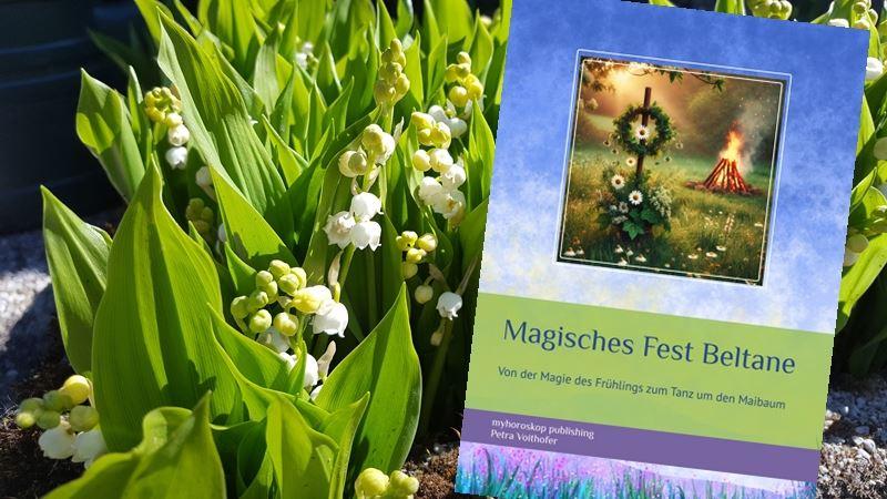 Maiglöckchen und Buch Beltane