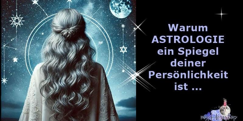 Grafik Blog Astrologie Spiegel deiner Persönlichkeit