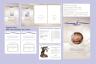 Babyhoroskop Geschenkbuch, Design Premium, Farben edel, dezent