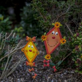 Herbst-Drachen Blumenstecker