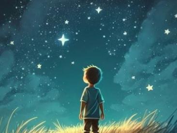 Kind Sternennacht