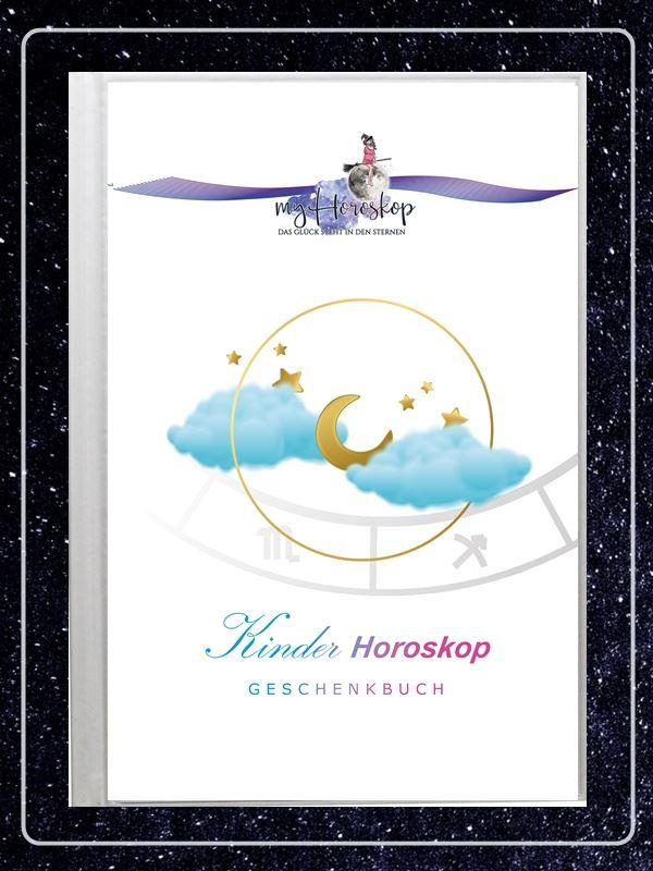 Kinder Horoskop Geschenkbuch mit individuellem Design - Perfektes Geschenk für Kinder und Eltern