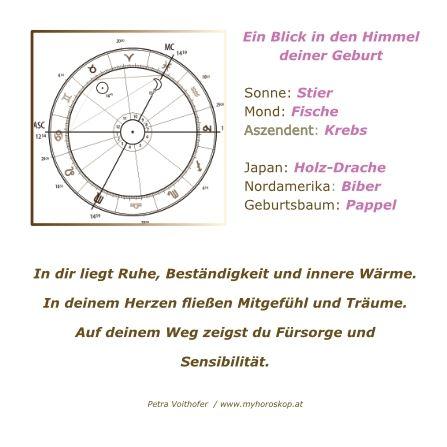 Glückwunschkarte Rücken rosa